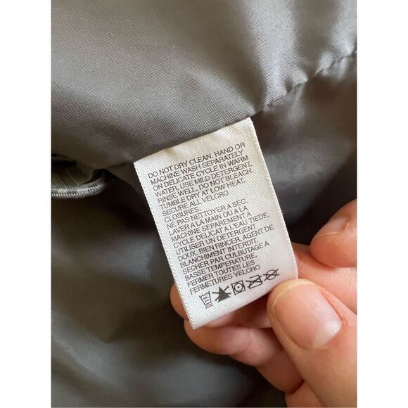 The North Face Light Blue Dark Gray Color Block Waterproof Hyvent Jacket M - Picture 5 of 12